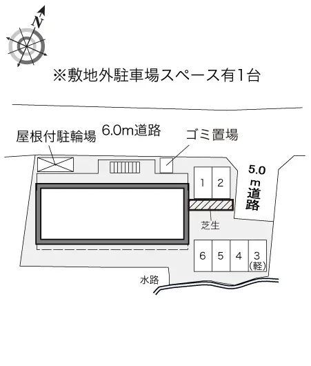 大阪狭山市池尻中３丁目 月極駐車場